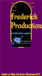 Mobile Screenshot of frederickproductions.com